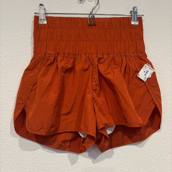 Free People Movement The Way Home Shorts Red Earth NWOT - Picture 4 of 7